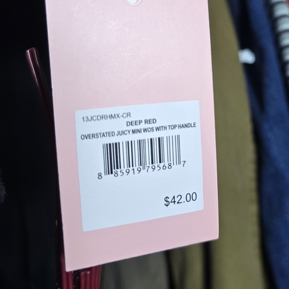 Juicy Couture-Overstated Juicy Mini Bag With Handles NWT - Picture 10 of 11